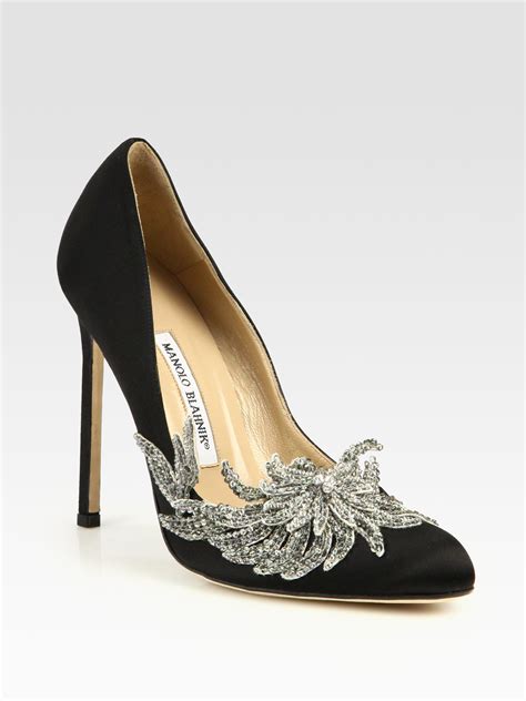 replica manolo blahnik swan shoes|manolo blahnik shoes.